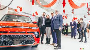 Kia Canada célèbre son millionième véhicule au Canada